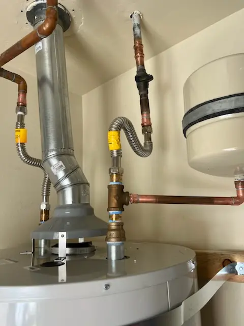 Water heater installation and plumbing repair in Whitehall